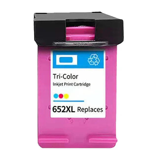 Купи Мастило за принтер HP 652XL Color от Toner Center Съвместима трицветна мастилена касета HP 652XL Color F6V24AE с висок капацитет, електронен чип и защитна пластмасова щипка.