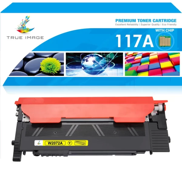 Тонер касета HP 117A W2072A Yellow