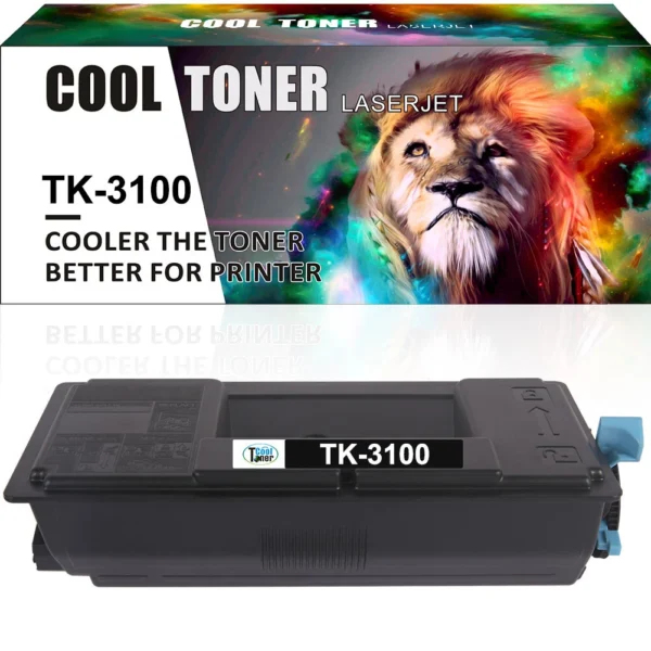 Съвместима черна тонер касета Kyocera TK-3100 за принтери FS-2100DN и ECOSYS M3040dn.